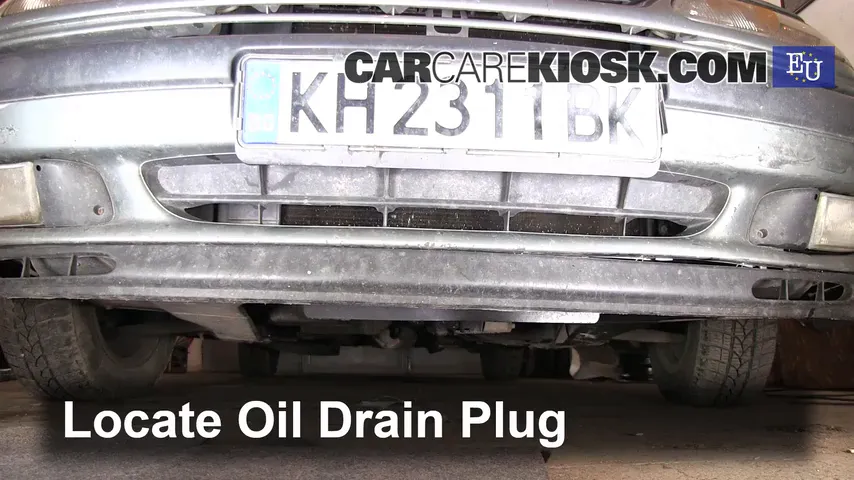 1997 Renault Laguna Combi 1.6L 4 Cyl. Oil Change Oil and Oil Filter